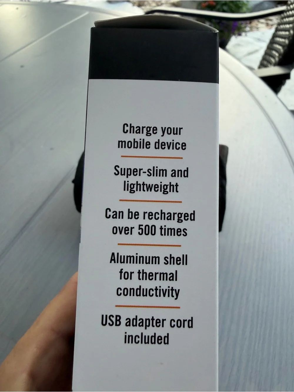 Smart Warmer 2000 Portable Charger & Hand Warmer - Silver